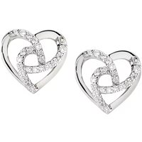 Orecchini Amen Donna Amore in Argento Zircone EHHBBZ - EHHBBZ